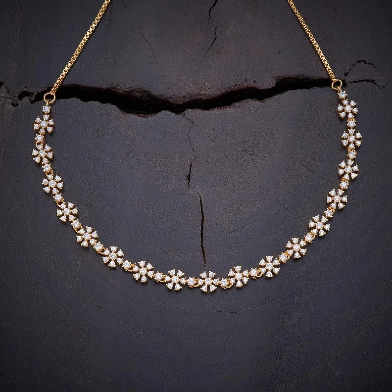 gold opal ring Zircon Necklace 162688