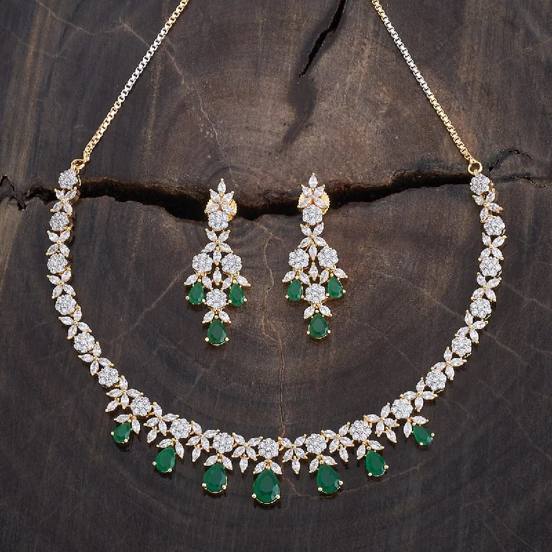 delicate angel wings necklace Zircon Necklace 177518