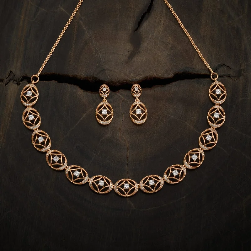 pearl and silver bracelet Zircon Necklace 177590