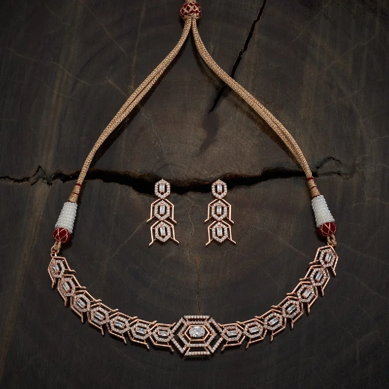 vintage diamond drop necklace Zircon Necklace 177593
