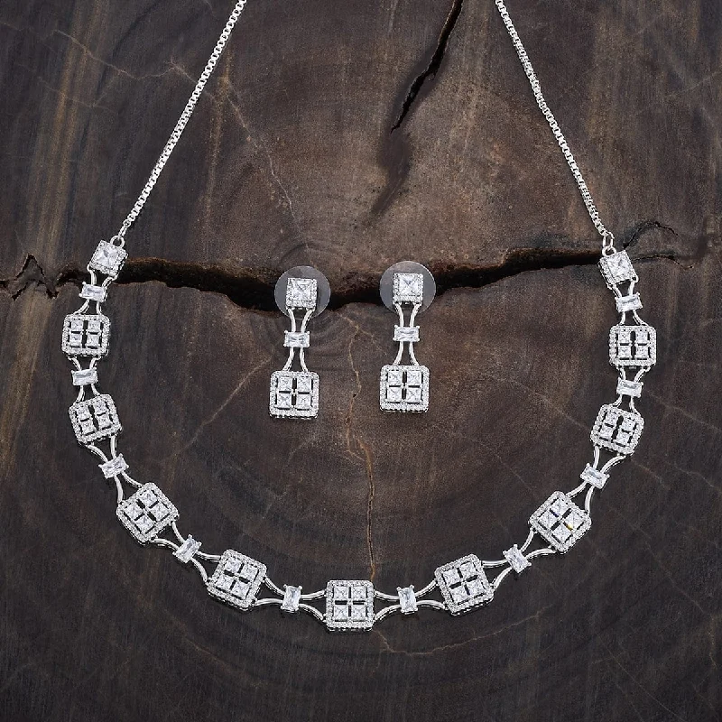 infinity necklace with birthstones Zircon Necklace 178172